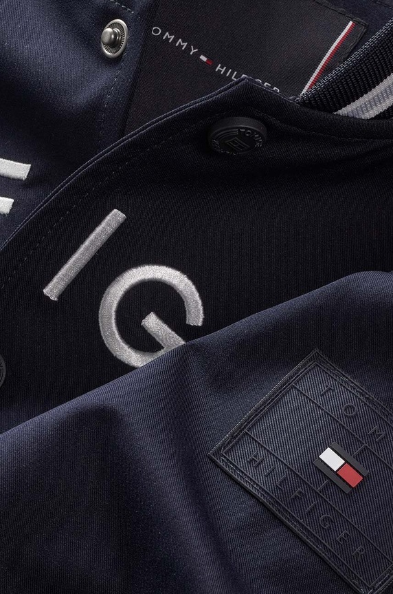 Tommy Hilfiger kurtka bomber dziecięca granatowy KB0KB08225.PPYX