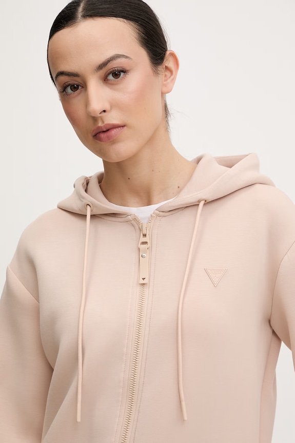 Guess bluza ALLIE beżowy V3RQ11.K7UW2