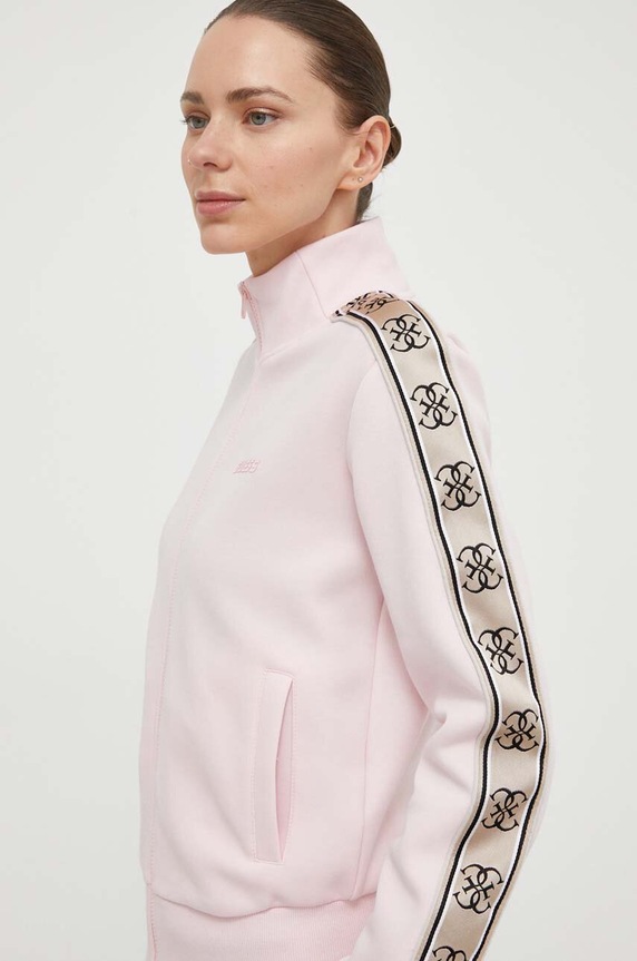 Odzież Guess bluza BRITNEY V2YQ16.KB3P2 różowy