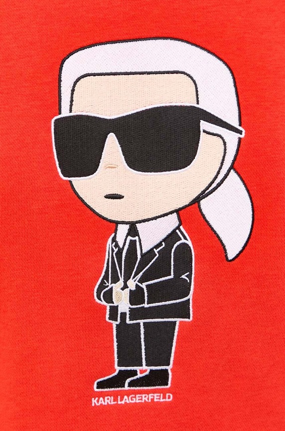 Karl Lagerfeld bluza 230W1800 czerwony