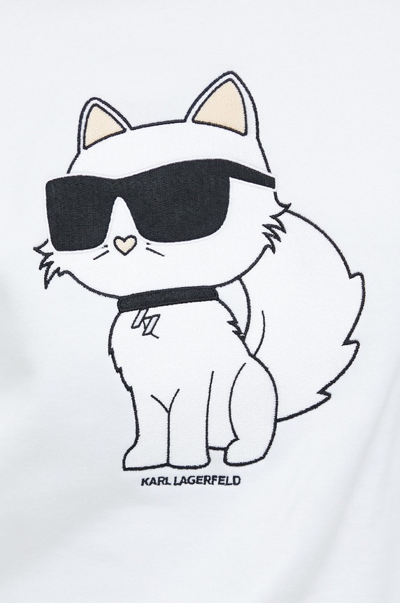 Karl Lagerfeld bluza 230W1802 biały