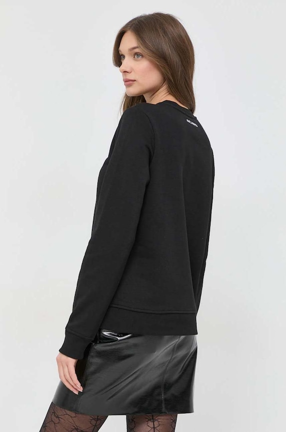 Odzież Karl Lagerfeld bluza 230W1803 czarny