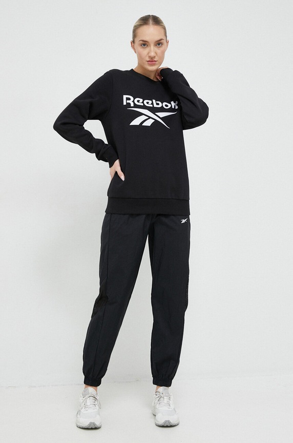 Dukserica Reebok H54774 crna SS23
