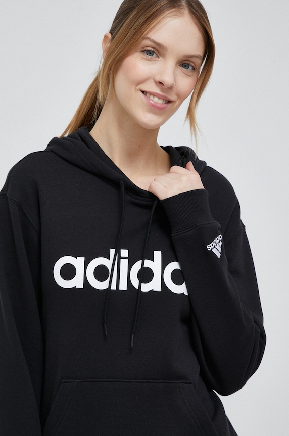 adidas pamut melegítőfelső fekete IC4426