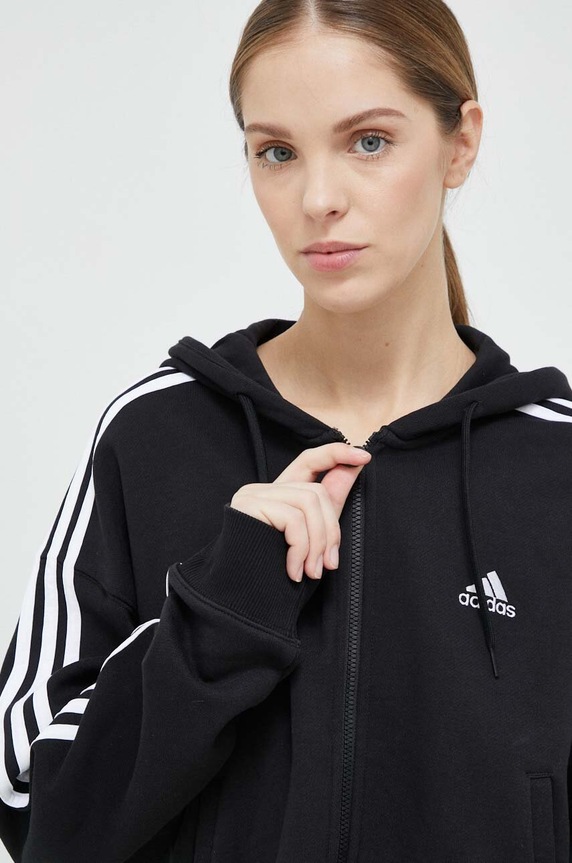 Ρούχα Μπλούζα adidas IC8781 μαύρο