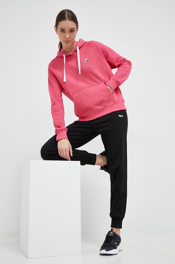 Fila bluza FAW0411 różowy SS23