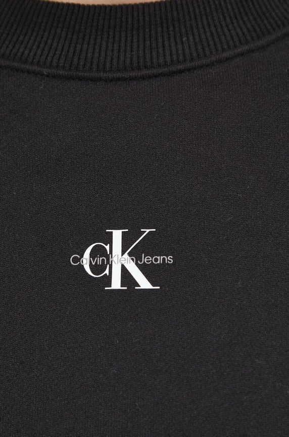 Bavlněná mikina Calvin Klein Jeans J20J220705.PPYX černá