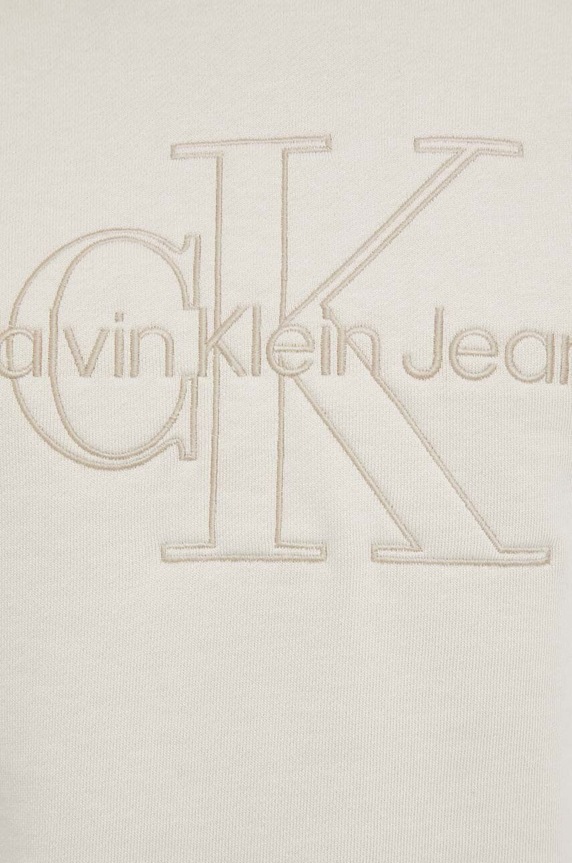 Calvin Klein Jeans bluza bawełniana J20J220696.PPYX beżowy