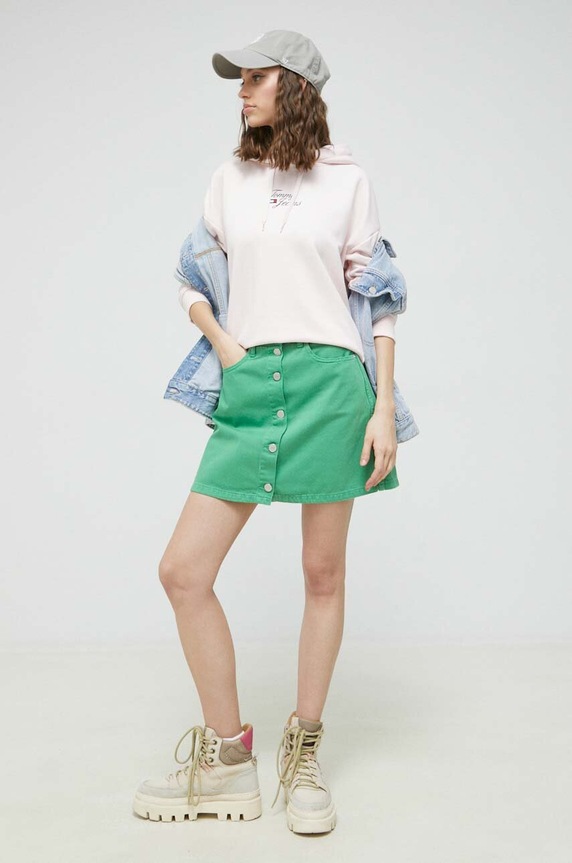 Tommy Jeans bluza DW0DW15410.PPYX różowy SS23