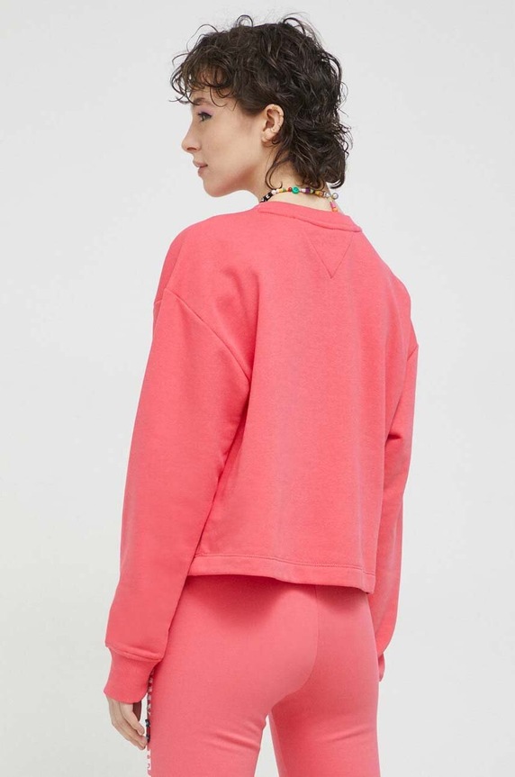Odzież Tommy Jeans bluza DW0DW15409.PPYX różowy