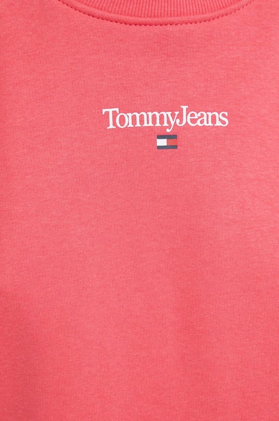 Tommy Jeans bluza DW0DW15409.PPYX różowy