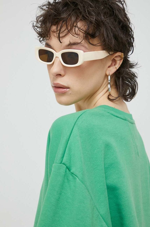 Tommy Jeans bluza zielony DW0DW15409.PPYX