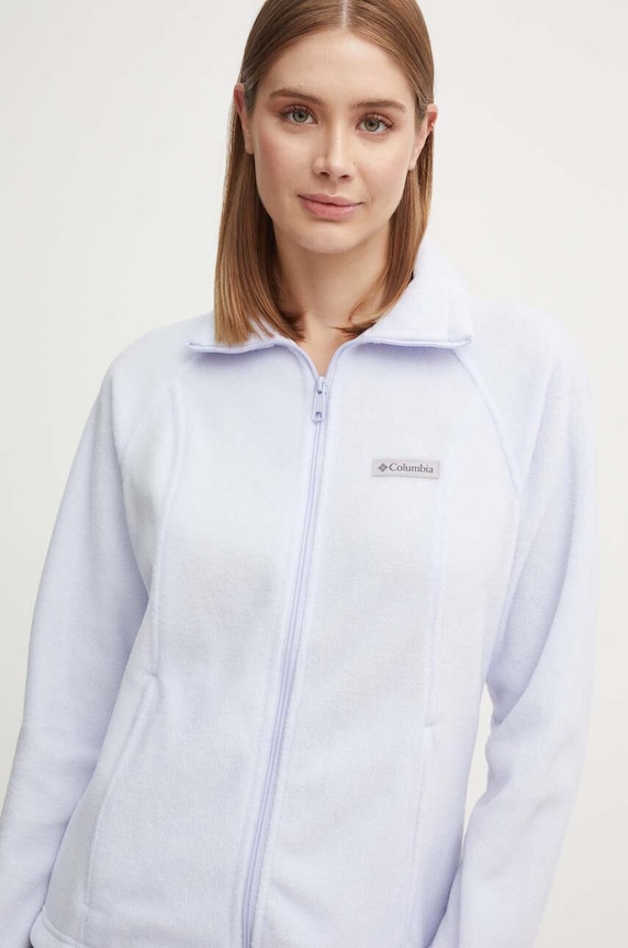 Sportovní mikina Columbia Benton Springs fialová 1372111