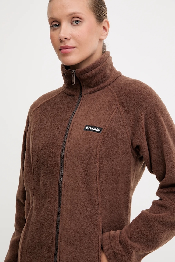 Columbia felpa da sport Benton Springs marrone 1372111