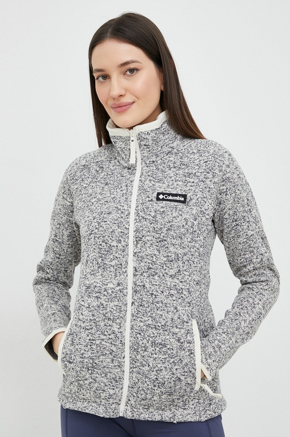 Columbia bluza sportowa Sweater Weather melanż szary 1958933