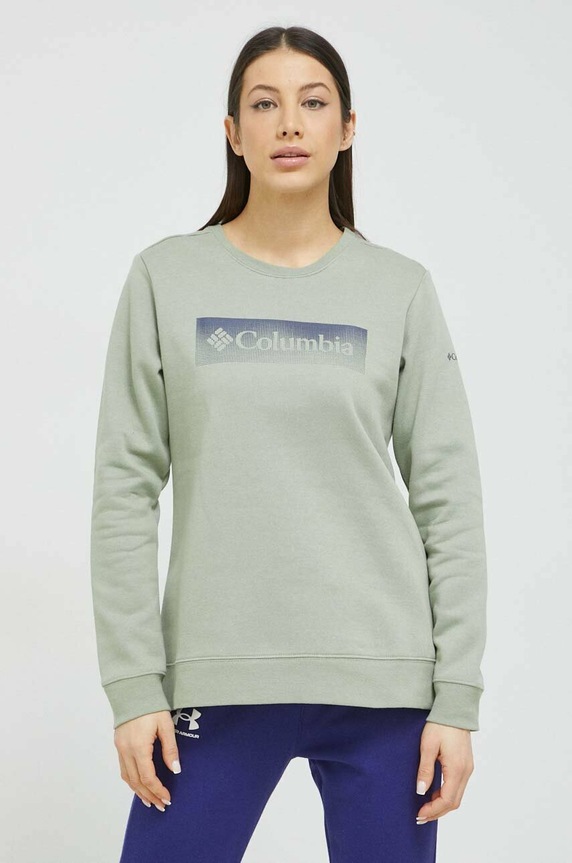 Columbia bluza 2032891 zielony SS23