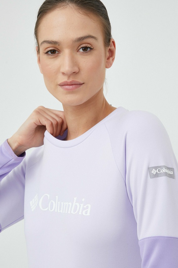 Oblečenie Športová mikina Columbia Windgates 1991793.SS23 fialová
