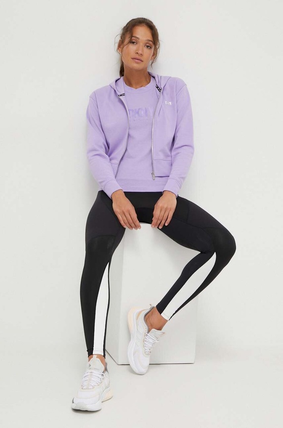 Dkny bluza DP3J9279 fioletowy AW24
