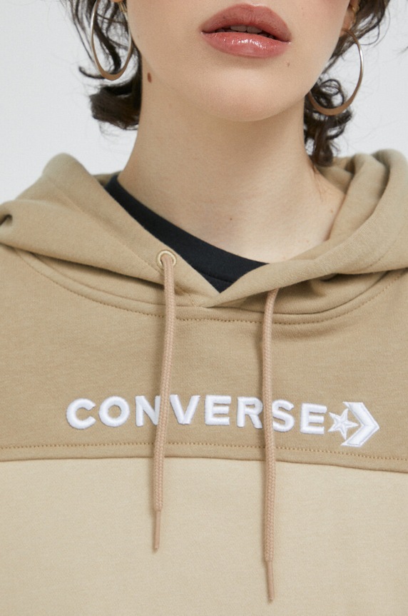 Converse bluza beżowy 10024527.A01