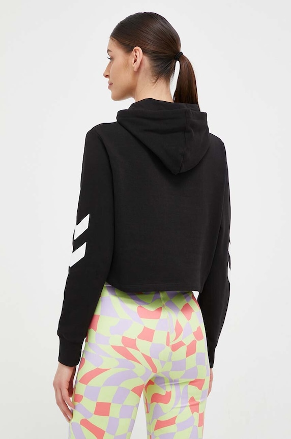Odzież Hummel bluza bawełniana 212561 czarny
