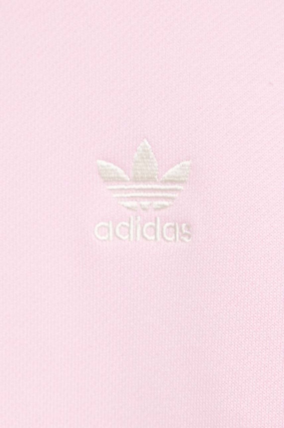 adidas Originals pamut melegítőfelső rózsaszín IK7868