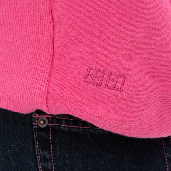 KSUBI felpa in cotone WPS23FL008 rosa