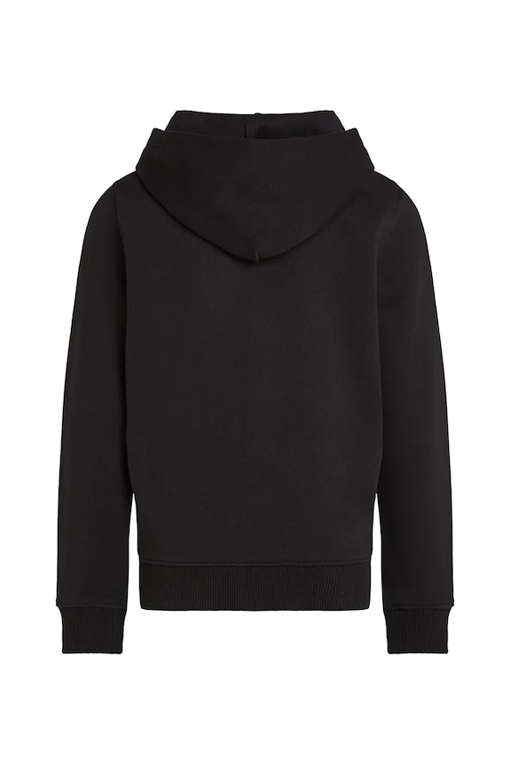 BIMBA Calvin Klein Jeans felpa in cotone bambino/a IU0IU00266.PPYX nero