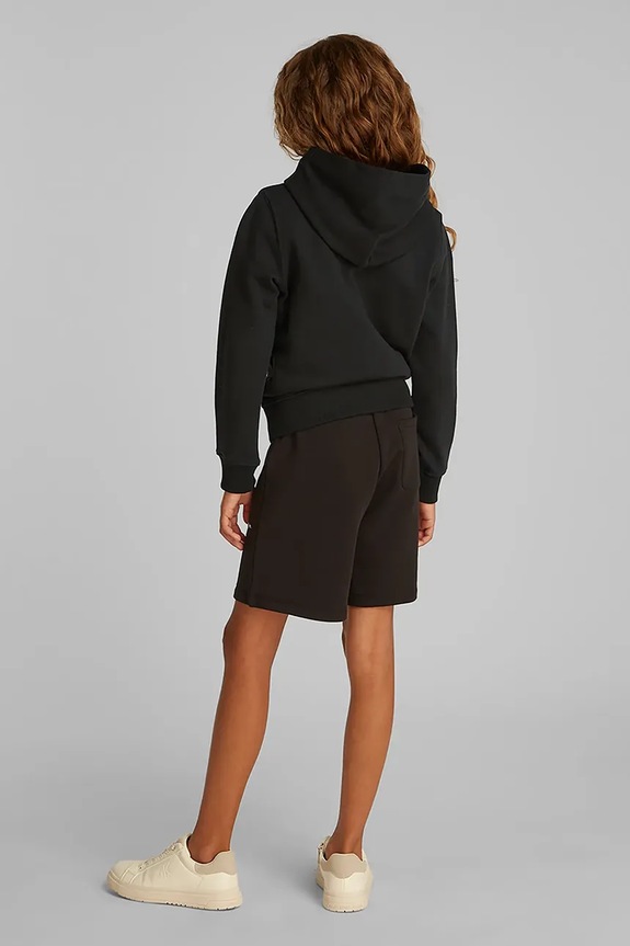 Calvin Klein Jeans felpa in cotone bambino/a nero IU0IU00266.PPYX