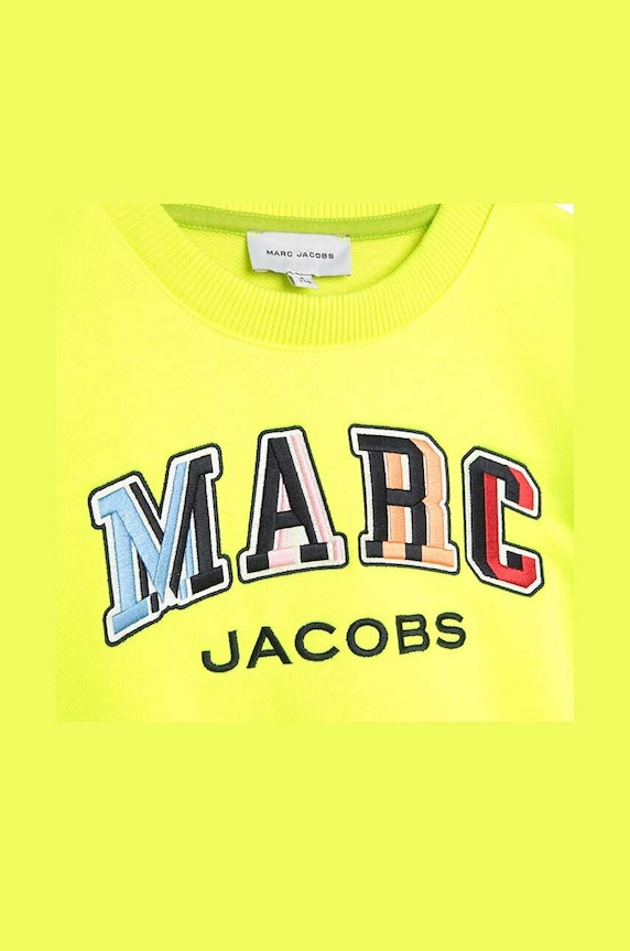 Dětská mikina Marc Jacobs zelená W15646.156