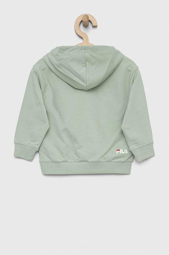 Detská mikina Fila FAK0120 zelená AW24