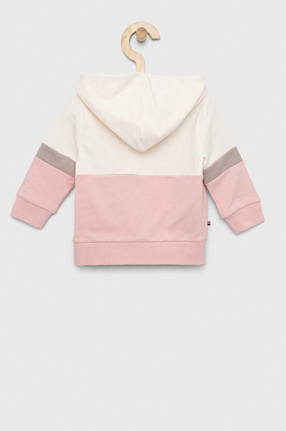 Chłopiec Tommy Hilfiger dres niemowlęcy KN0KN01558.PPYX różowy