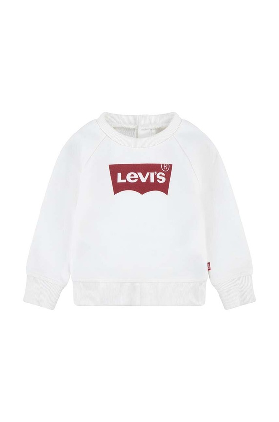 Μπλούζα μωρού Levi's στάμπα λευκό 1E6660