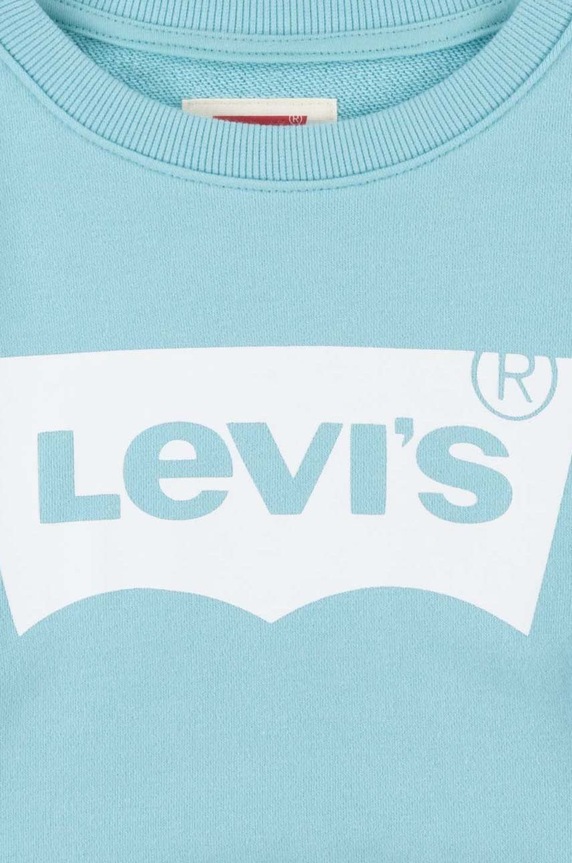 Chłopiec Levi's bluza niemowlęca 6E9078 turkusowy