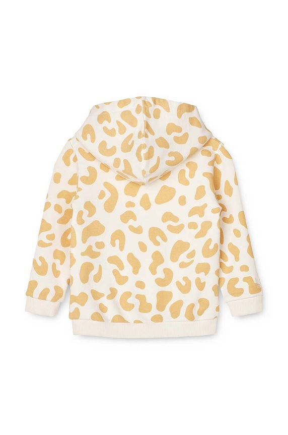 Liewood gyerek melegítőfelső pamutból LW14551 bézs AW23