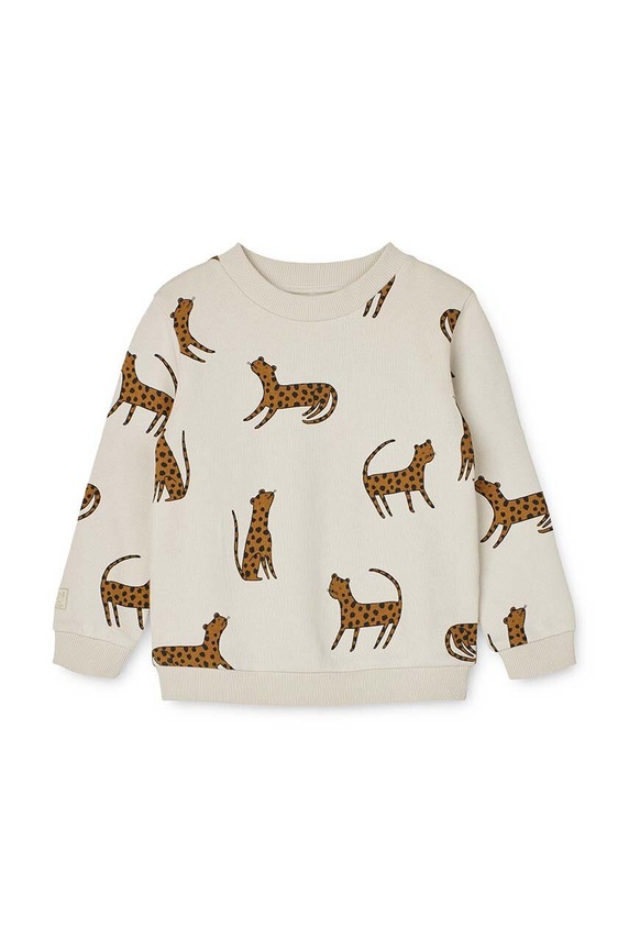 Liewood gyerek melegítőfelső pamutból pamut bézs LW17218