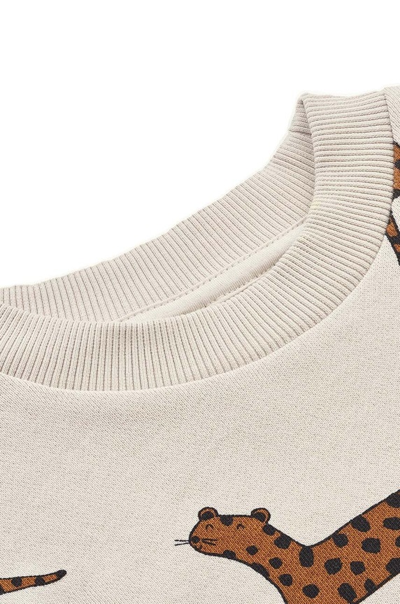 Fiú Liewood gyerek melegítőfelső pamutból LW17218 bézs