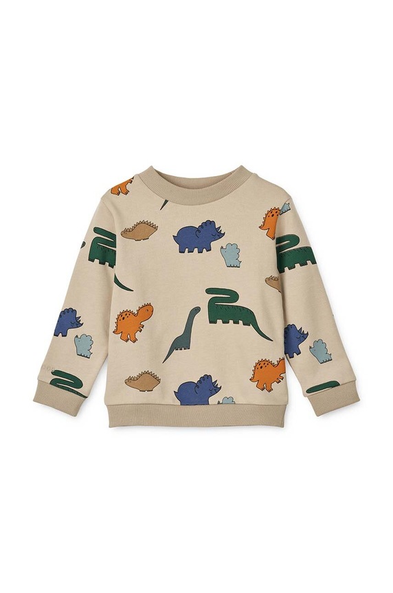 Liewood hanorac de bumbac pentru copii LW17218 bej AW24