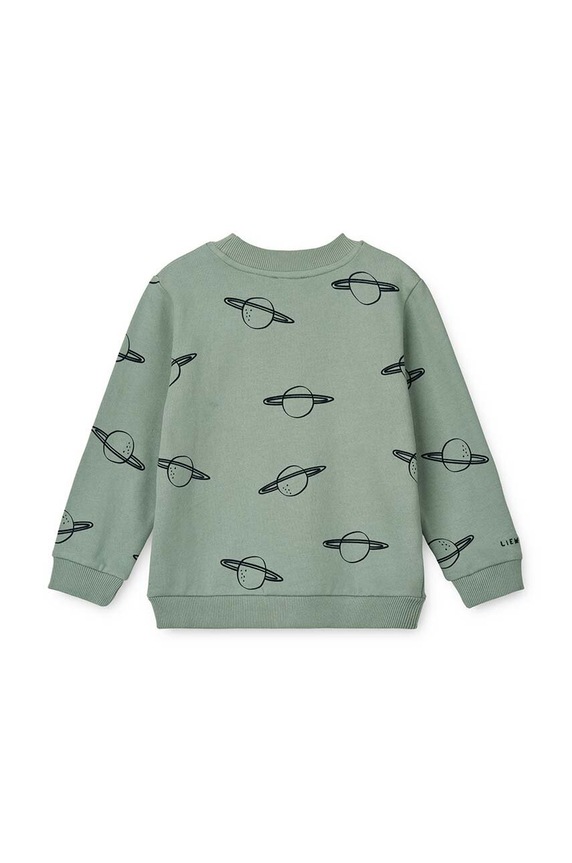 Fiú Liewood gyerek melegítőfelső pamutból LW17218 türkiz