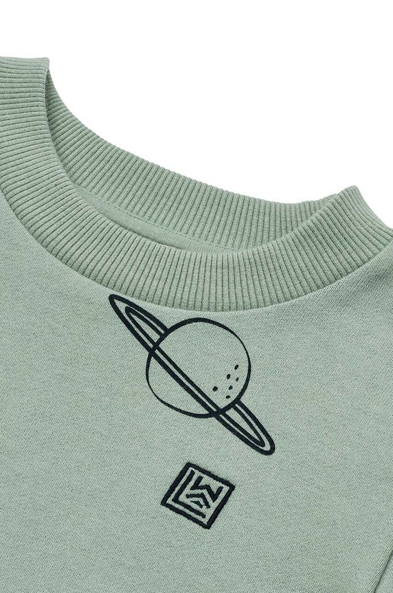 Liewood gyerek melegítőfelső pamutból türkiz LW17218