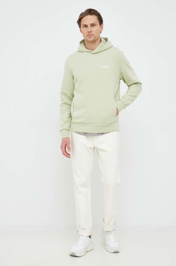 Calvin Klein felső K10K109927.PPYX zöld SS23