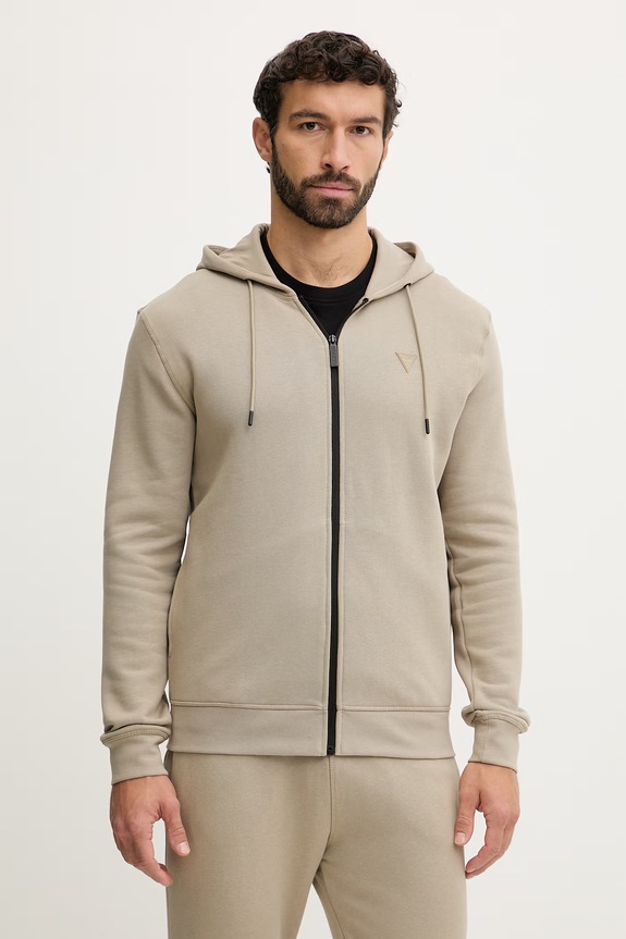 Guess bluză ALDWIN bej Z2YQ28.K9V31