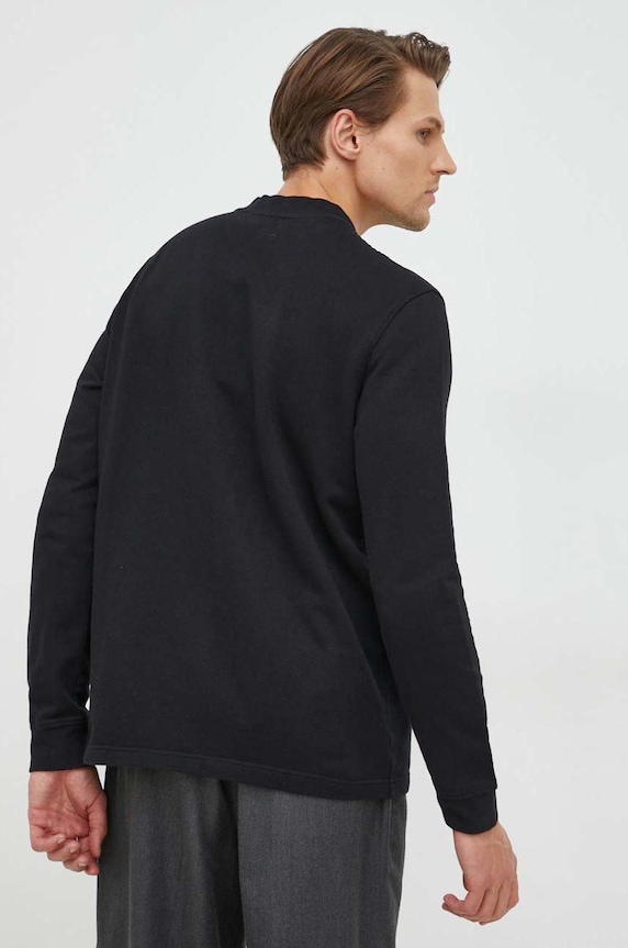 Ruházat Samsoe Samsoe pamut melegítőfelső M22400003 fekete