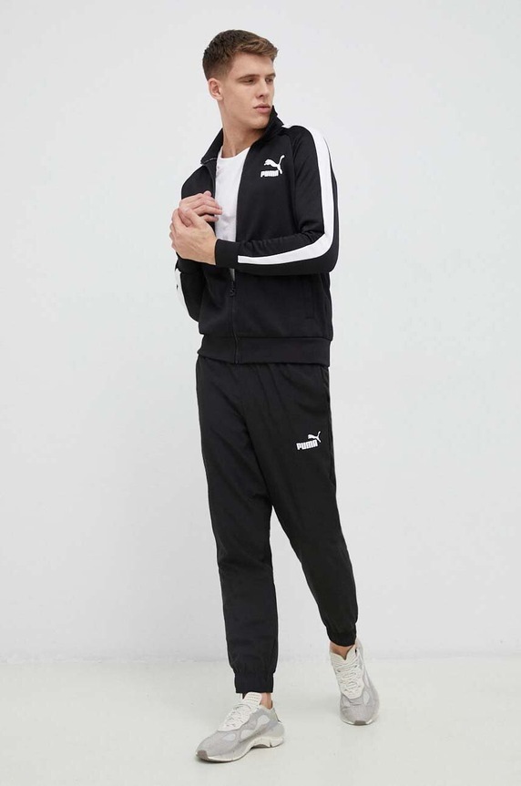 Puma bluza Iconic T7 530094 czarny SS24