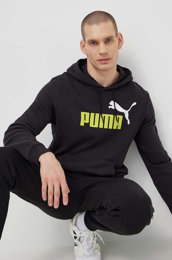 Mikina Puma 586765 čierna SS24