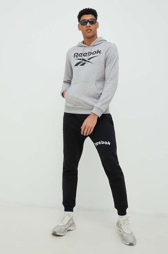 Dukserica Reebok HZ8786 siva SS23