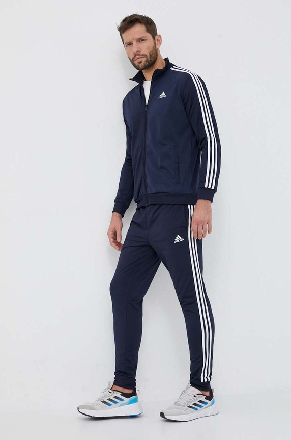 Спортивний костюм adidas трикотаж темно-синій HZ2220