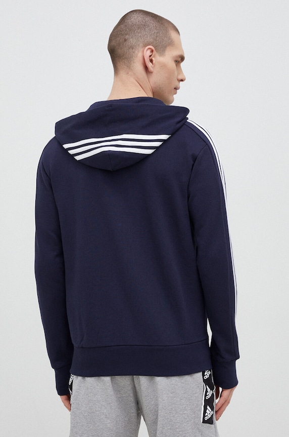 Odzież adidas bluza bawełniana Essentials IC0434 granatowy