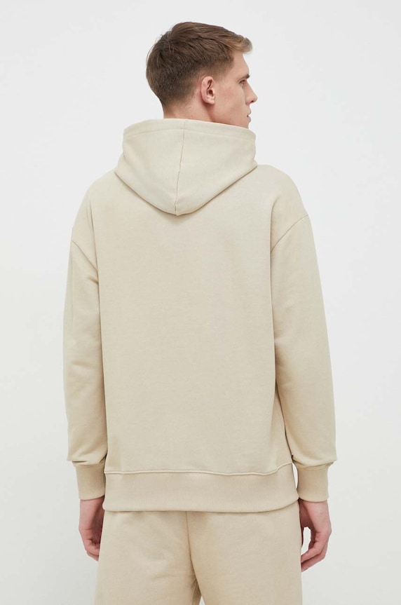 Odzież Fila bluza bawełniana FAM0333 beżowy