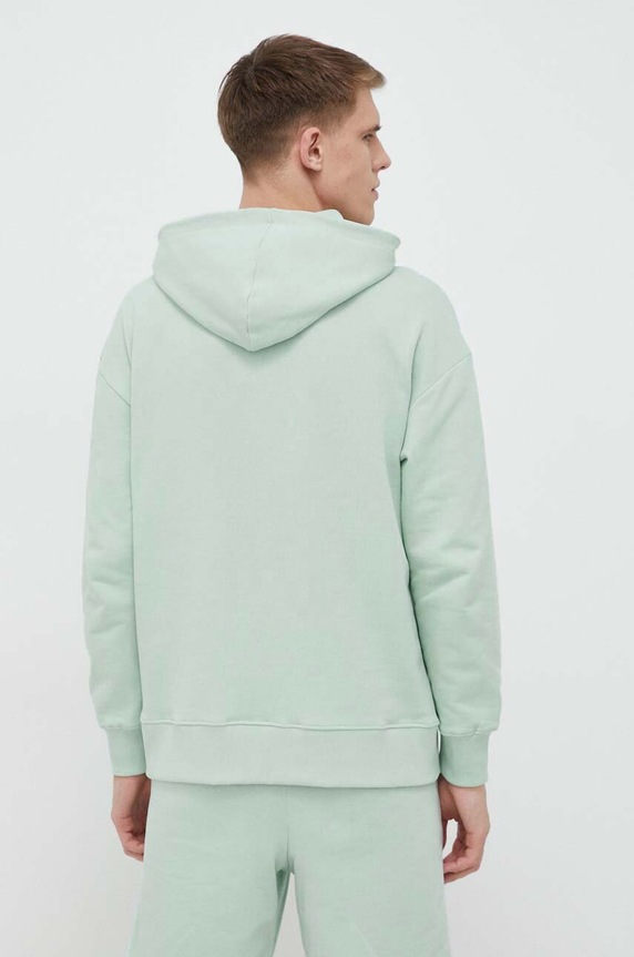 Дрехи Памучен суичър Fila FAM0333 тюркоазен