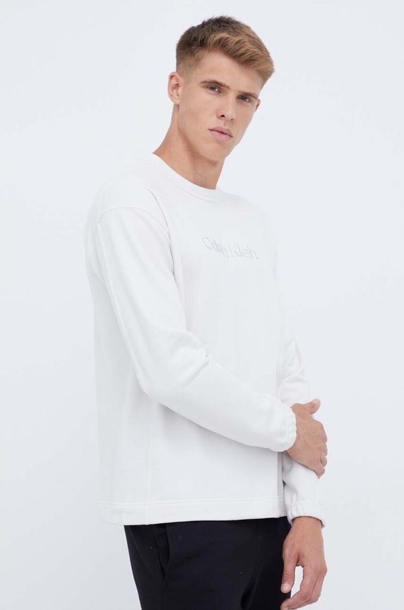 Calvin Klein Performance edzős pulóver Essentials szürke 00GMS3W302